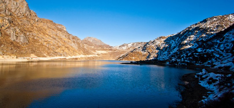 Tsomgo lake in Sikkim