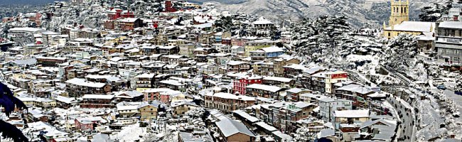 Aerial View of Shimla