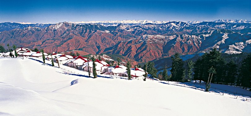 Aerial View of Manali