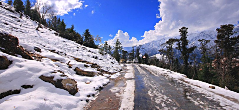 Beautiful Road to Shimla