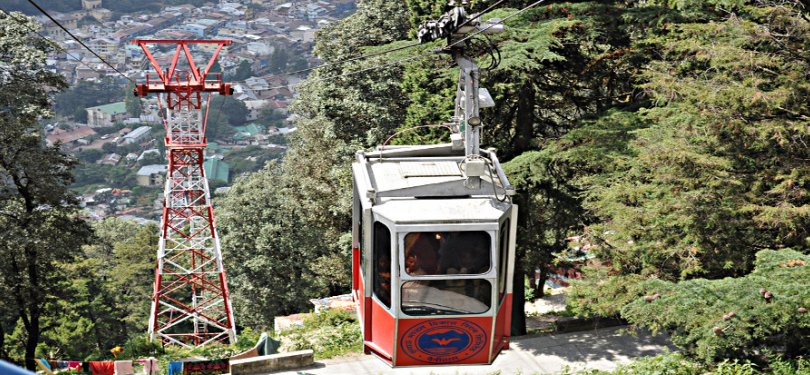 Rope way in Nainital