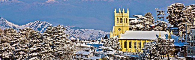 Shimla Aerial veiw