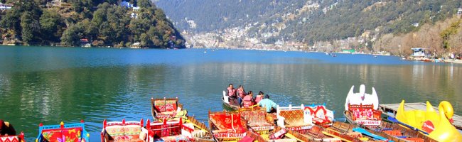 Bhimtal Lake in Uttarakhand 