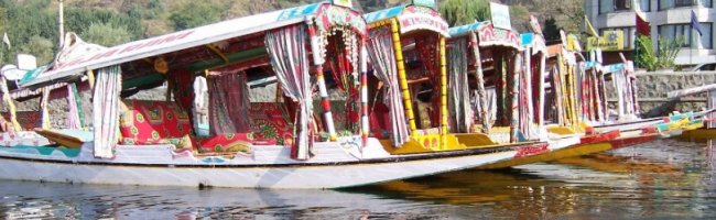 Shikara ride in Dal Lake