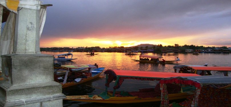 Dal Lake View at Srinagar