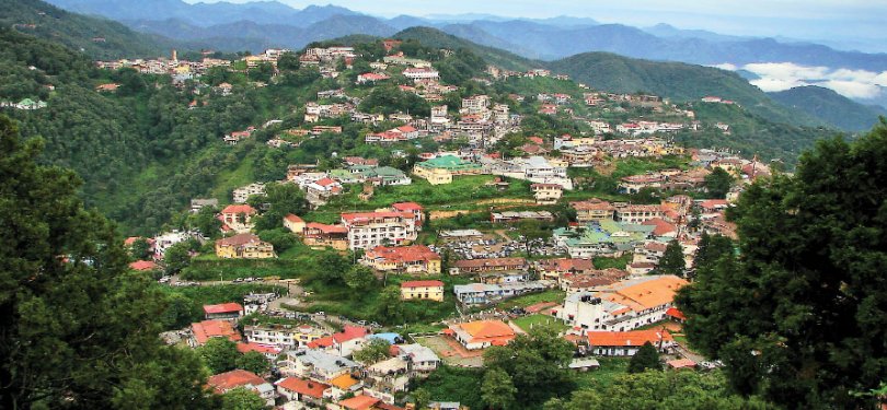 Mussoorie Aerial View